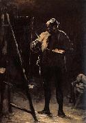 Honore Daumier The Painter before his Picture Sweden oil painting artist